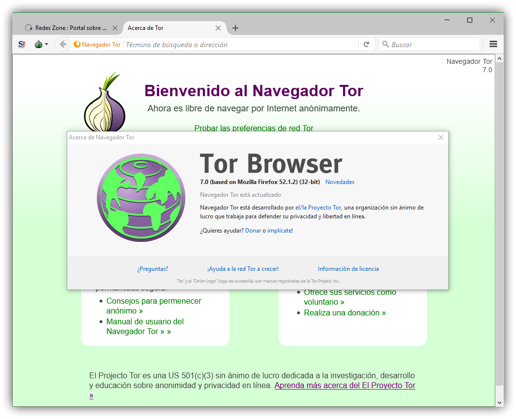 Tor - Navegador